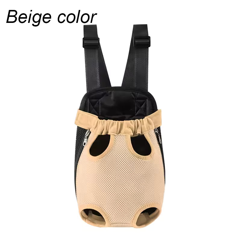 Pet Dog Carrier Backpack Portable Travel Pet Dog Carrier Backpack Mesh Carrier Front Bag for Small Dog Cats Outdoor Travel